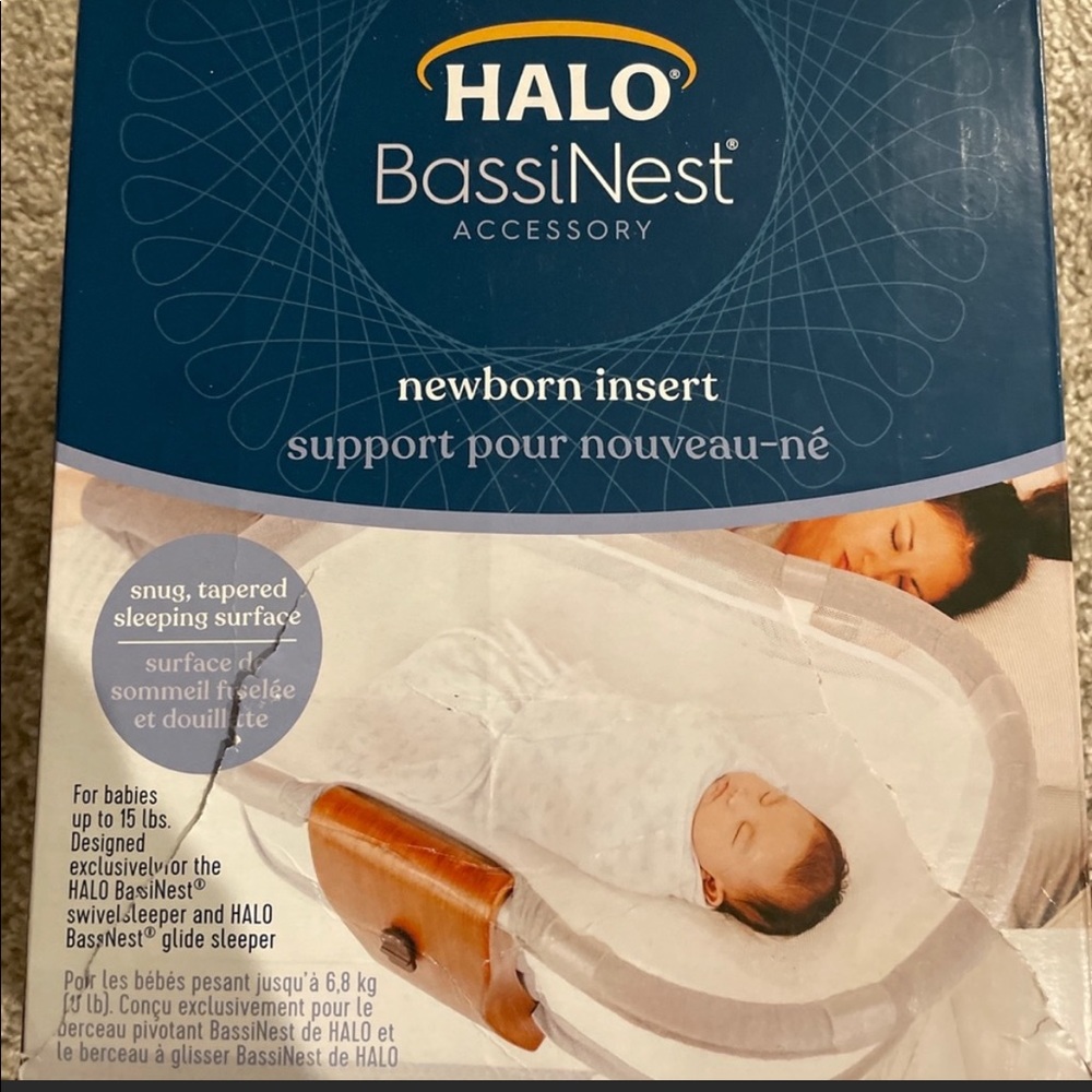 Halo bassinet newborn insert